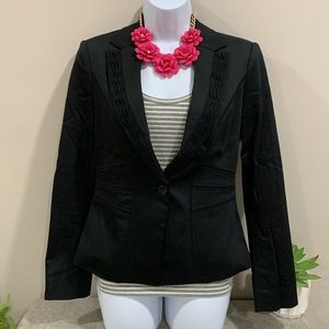 WHBM Black Studio Blazer 4 NWOT
